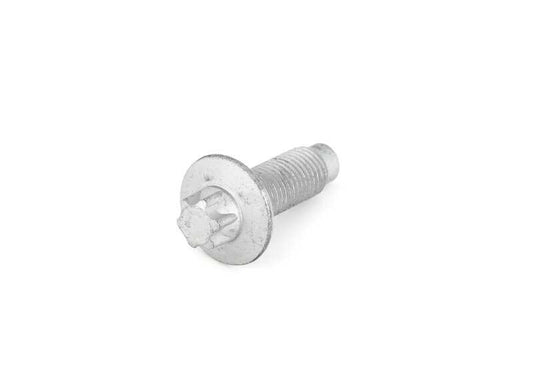 Self-tapping ASA screw for BMW F40, F52 1 Series, F44, F45, F46 2 Series, X1 F48, F49, X2 F39 and MINI F54, F55, F56, F57, F60 (OEM 33306857402). Original BMW