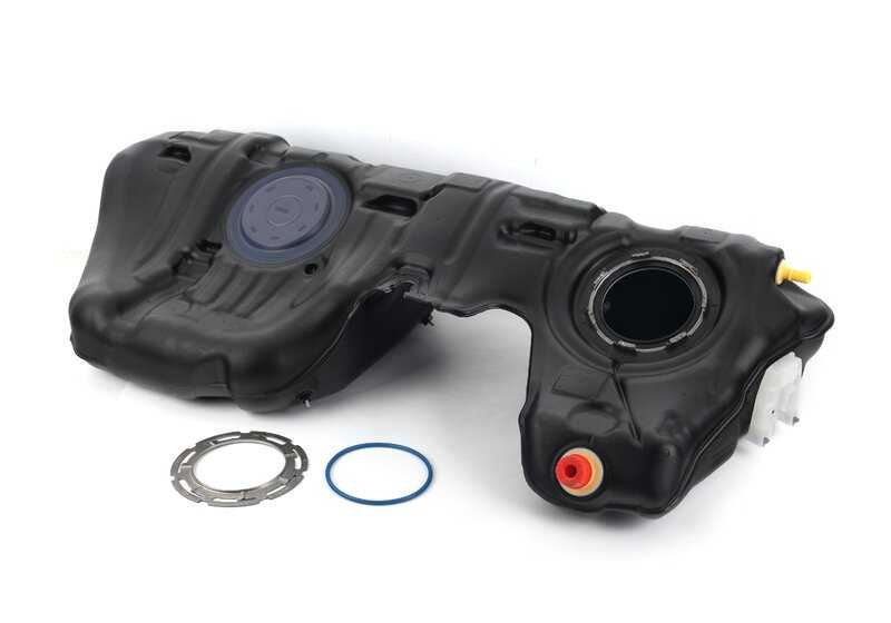 Depósito de combustible de plástico para BMW F30, F31N, F34, F32, F33, F36 (OEM 16117294610). Original BMW