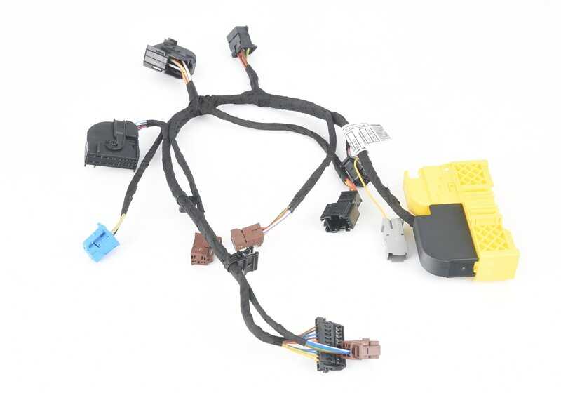 Juego de cables para asiento del acompañante para BMW Serie 2 F22, F23, F87, Serie 4 F32 (OEM 61129339306). Original BMW.