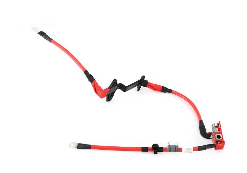 Cable de batería positivo para BMW G20, G20N, G28, G28N, G80, G22, G26, G82 (OEM 61125A690C1). Original BMW