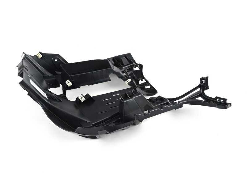 Soporte derecho para luz antiniebla OEM 51118075880 para BMW F48 (X1). Original BMW.