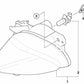 Rechter Nebelscheinwerfer für BMW E63N, E64N (OEM 63177177176). Original BMW