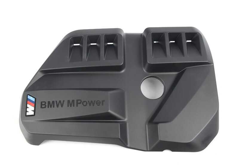 Cubierta de motor OEM 11148095875 para BMW G87, G80, G81, G82, G83. Original BMW.