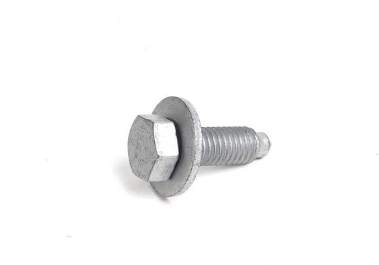 Tornillo hexagonal con arandela para BMW E81, E82, E87, E87N, E88, F22, F22N, F23, F23N, F87, F87N, E46, E90, E90N, E91, E91N, E92, E92N, E93, E93N, F30, F10, F10N, F01N, F02N, E53, E70, E70N, F15, F85 (OEM 07147031946). Original BMW