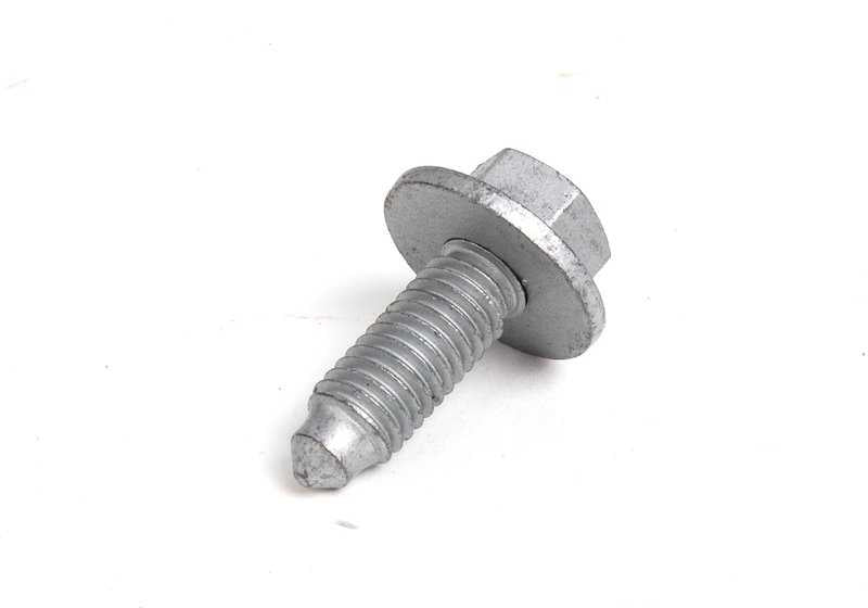 Tornillo hexagonal con arandela para BMW E81, E82, E87, E87N, E88, F22, F22N, F23, F23N, F87, F87N, E46, E90, E90N, E91, E91N, E92, E92N, E93, E93N, F30, F10, F10N, F01N, F02N, E53, E70, E70N, F15, F85 (OEM 07147031946). Original BMW