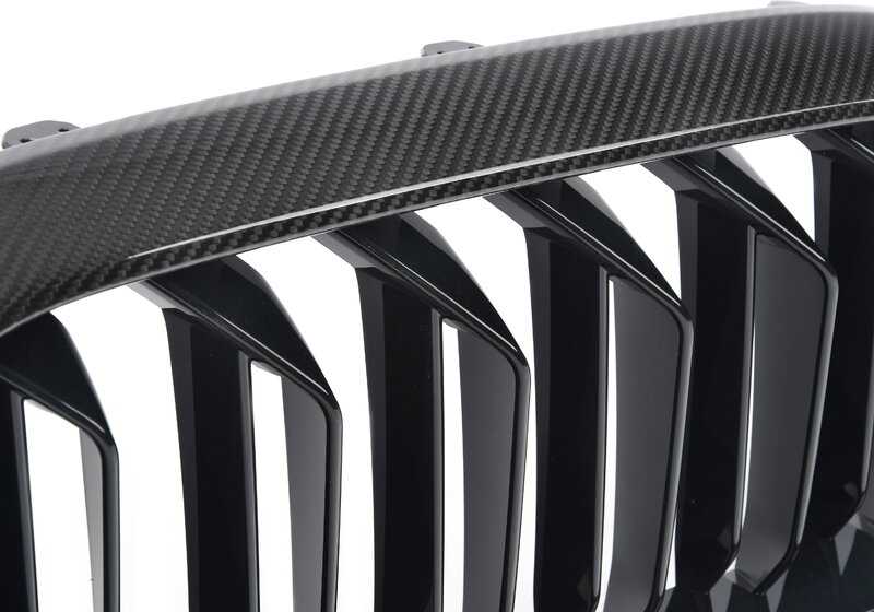 M Performance decorative grilles for BMW 5 Series F90N (OEM 51712469540). Genuine BMW.