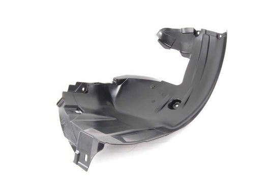 Cubierta del paso de rueda delantero izquierdo para BMW Serie 3 E92, E92N, E93, E93N (OEM 51717154411). Original BMW.