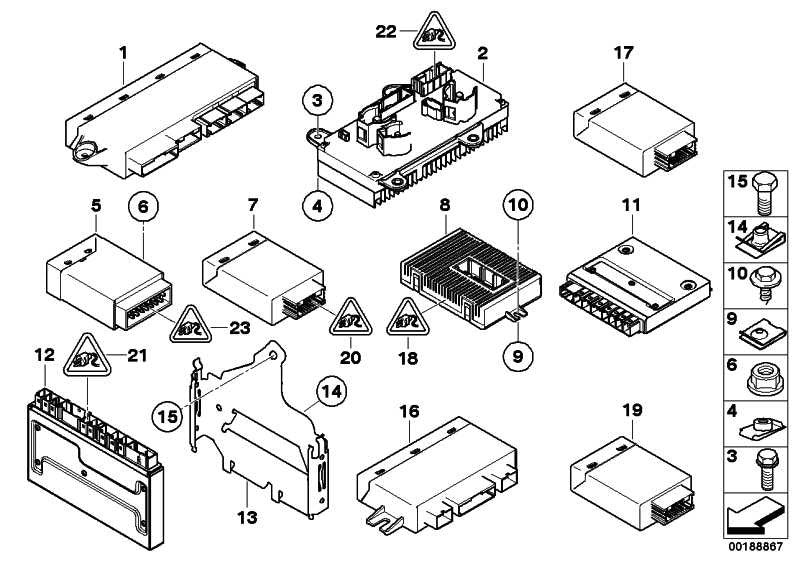 Centralita Elevalunas Maletero Para Bmw E61 E65 E66 E67 E68 . Original Recambios