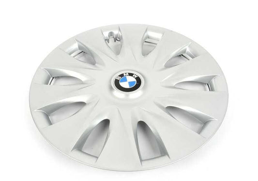 Complete hubcap for BMW F20, F21, F22, F23, F30, F31, F35, F36 (OEM 36136791806). Genuine BMW.