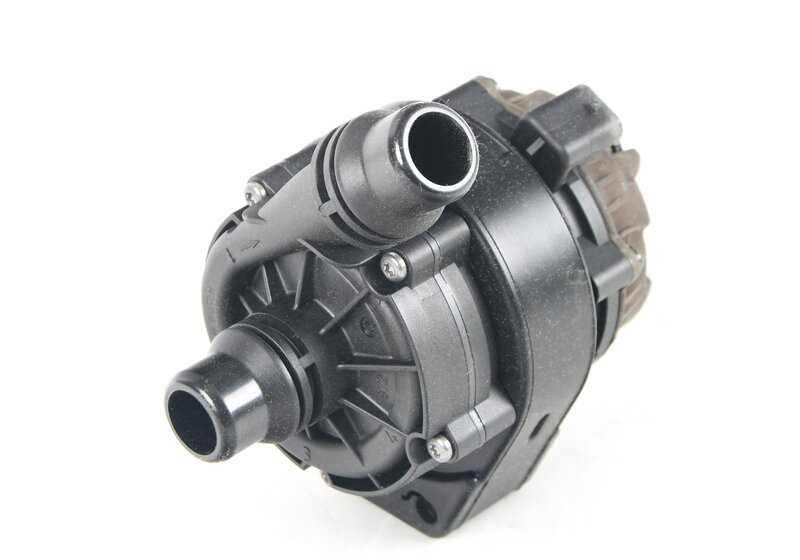 Bomba adicional de refrigerante OEM 11518602021 para BMW F15, F16, G05, G06. Original BMW.