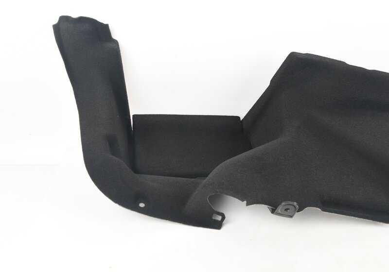 Revestimiento del maletero derecho para BMW Serie 5 G30, G30N (OEM 51477373582). Original BMW