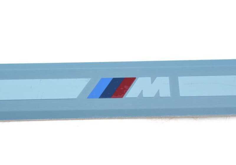 M/Threshold front entry trim for BMW U06, I20. Genuine BMW