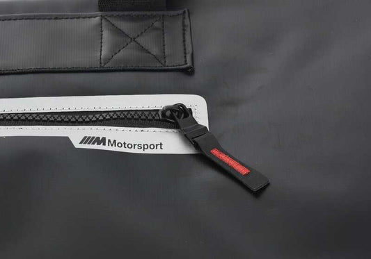 M Motorsport travel bag BLACK / WHITE. Original BMW