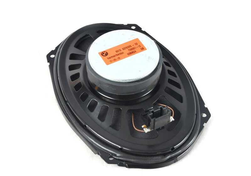 Altavoz de bajos para BMW Serie 3 E46 (OEM 65138376309). Original BMW