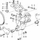 Parafuso hexagonal OEM 07119902912 para BMW E21, E30, E36, E46, E12, E28, E34, E39, E24, E23, E38, E53, Z3, I15. BMW original.