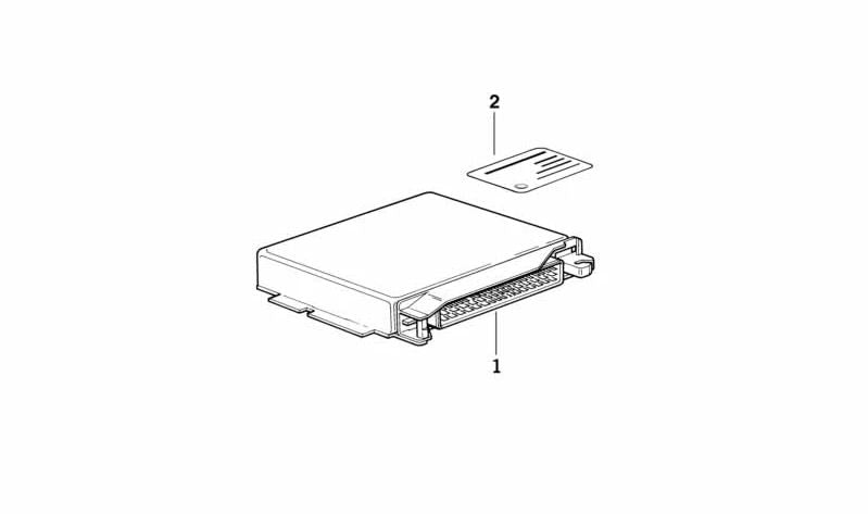 Modulo di accensione OEM 12141417574 per BMW E36, E38, E39, E46, E53, E83, Z3, Z8. BMW originale.