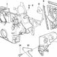 Junta de perfil para BMW Serie 3 E36, Serie 5 E34 (OEM 13512244766). Original BMW