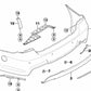 Revestimiento Parachoques Imprimado Trasero para BMW Serie 3 E90, E90N (OEM 51128049689). Original BMW.