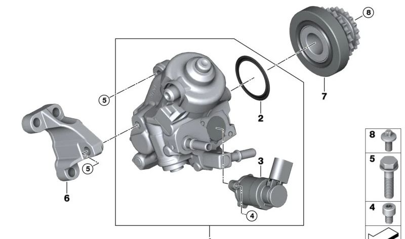 Support d'admission OEM 13518511628 pour BMW F20, F21, F40, F70, F22, F23, F44, F45, F46, G42, U06, F30, F31, F34, G20, G21, G28, F32, F33, F36, G22, G23, G23, G26, F10, F11, G30, G31, G60, G61, G32, G11, G12, F48, U11, F39, U10, F25, G01, G45, F26, G02,