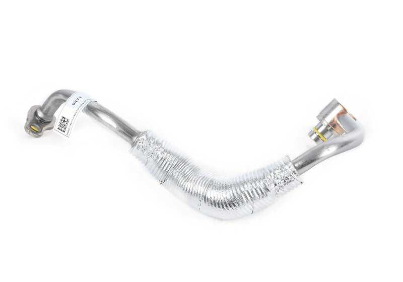 Conducción de Refrigerante de Prealimentación de Turboalimentador para BMW Serie 1 F20N, F21N, Serie 2 F22, F23, Serie 3 F30N, F31N, F34N, G20, Serie 4 F32, F33, F36, G22, G26, Serie 5 G30, G31, Serie 6 G32, Serie 7 G11, G12, X3 G01, X4 G02 (OEM 115388547