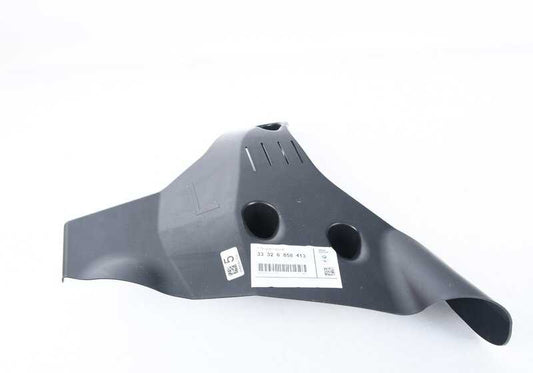 Left side cover for BMW 1 Series F40, F52; 2 Series F44, F45, F45N, F46, F46N; X1 F48, F48N, F49, F49N; X2 F39; MINI F54, F54N, F60, F60N (OEM 33326858413). Original BMW.