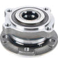 Buje de rueda con rodamiento delantero para BMW X5 F85, X6 F86 (OEM 31228053432). Original BMW