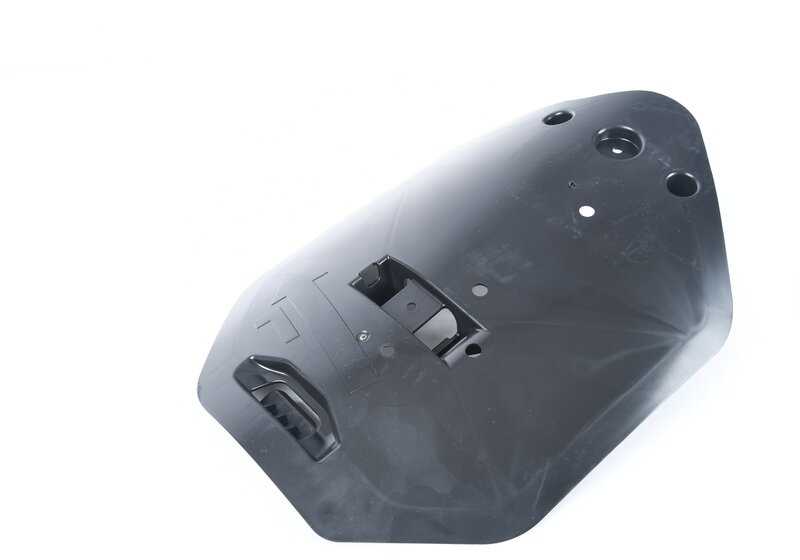 Cubierta aerodinámica trasera izquierda OEM 33306877043 para BMW G05, F95, G06, F96, G07, G09. Original BMW.