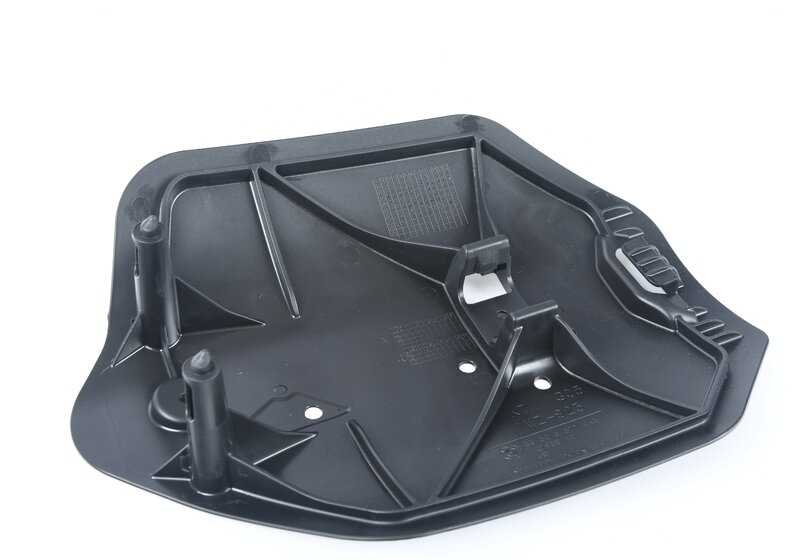 Cubierta aerodinámica trasera izquierda OEM 33306877043 para BMW G05, F95, G06, F96, G07, G09. Original BMW.