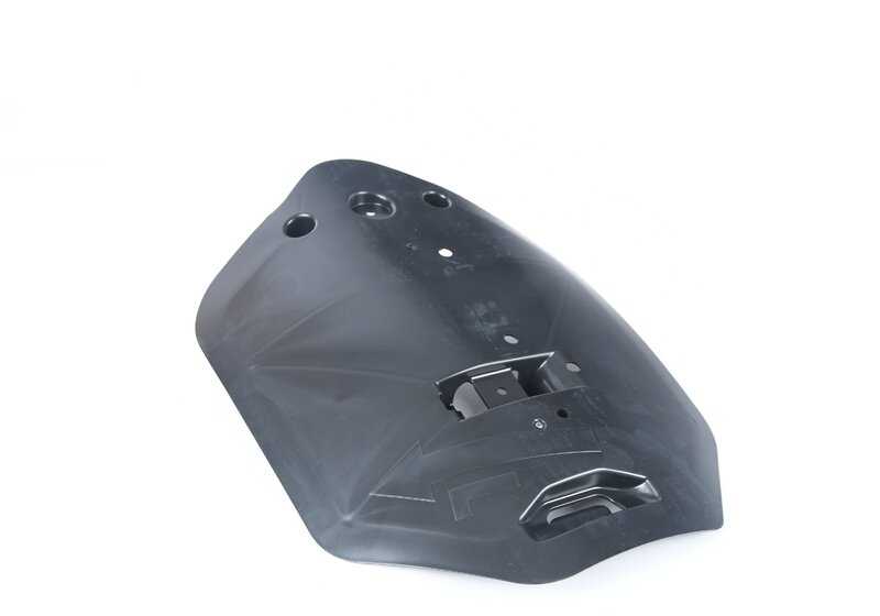 Cubierta aerodinámica trasera izquierda OEM 33306877043 para BMW G05, F95, G06, F96, G07, G09. Original BMW.