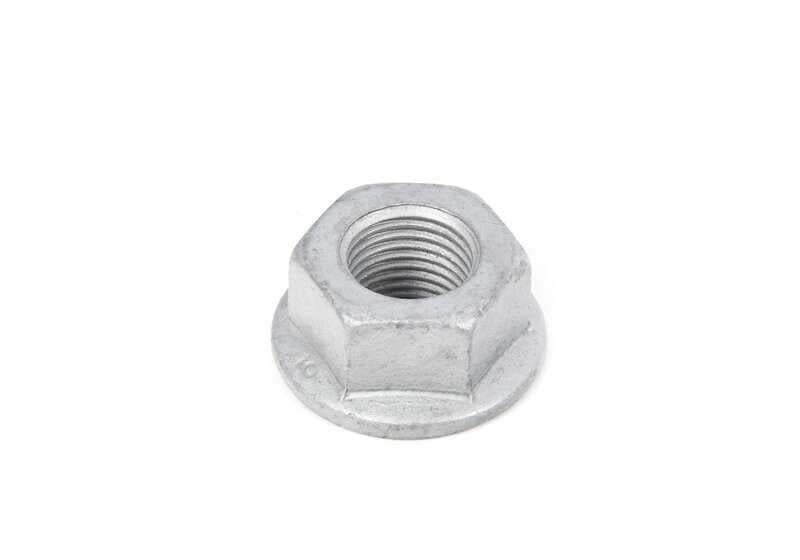 Tuerca hexagonal para BMW Serie 1 F40, F52, Serie 2 F44, F45, F46, G42, Serie 3 G20, G21, G28, Serie 4 G22, G23, G26, Serie 5 F10, X1 F48, X2 F39, Z4 G29 y MINI (OEM 07119905307). Original BMW