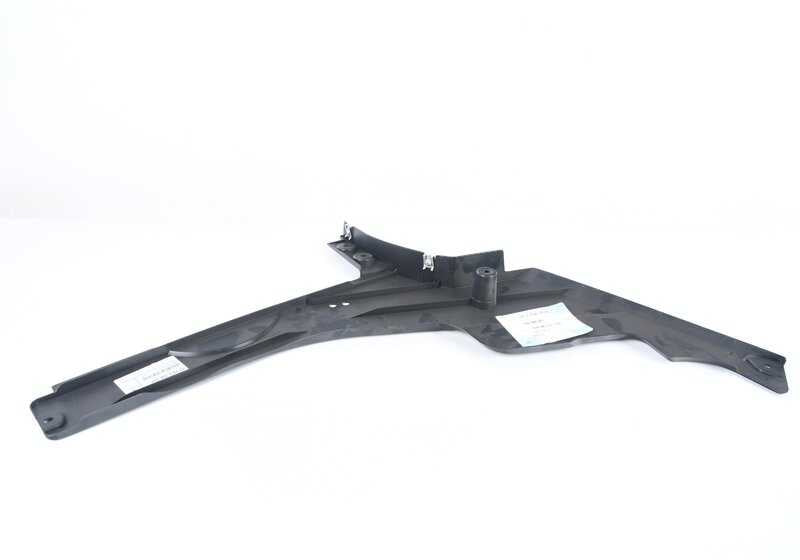 Cubierta derecha del depósito OEM 51757302374 para BMW F01, F02. Original BMW