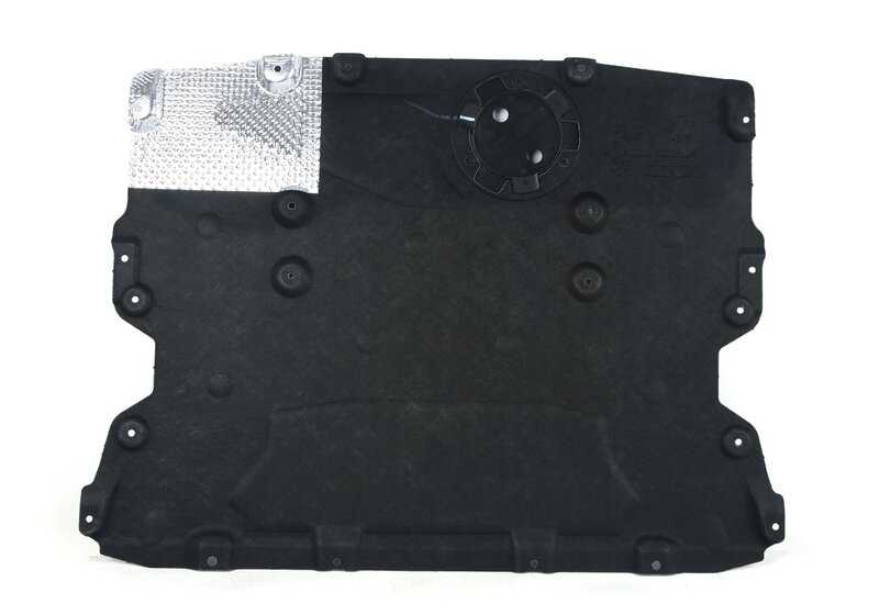 Protección del compartimento del motor trasera para BMW X3 F97, G01, G08 y X4 F98, G02 (OEM 51757417386). Original BMW