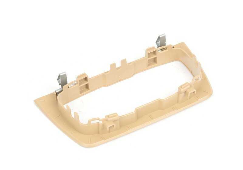 Moldura de la unidad de control de luces OEM 51459239297 para BMW F30, F31, F34, F80, F32, F33, F36, F82, F83. Original BMW.