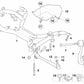 Juego de Soportes de Goma para BMW Serie 5 E39, Serie 7 E38 (OEM 31120006482). Original BMW.