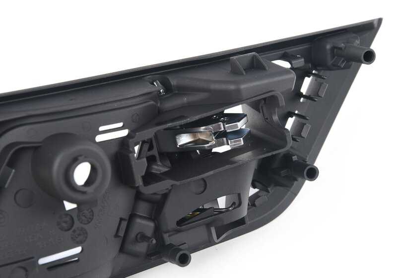 Rear right door handle for BMW X5 F95, G05, X6 F96, G06, X7 G07 (OEM 51226997784). Genuine BMW