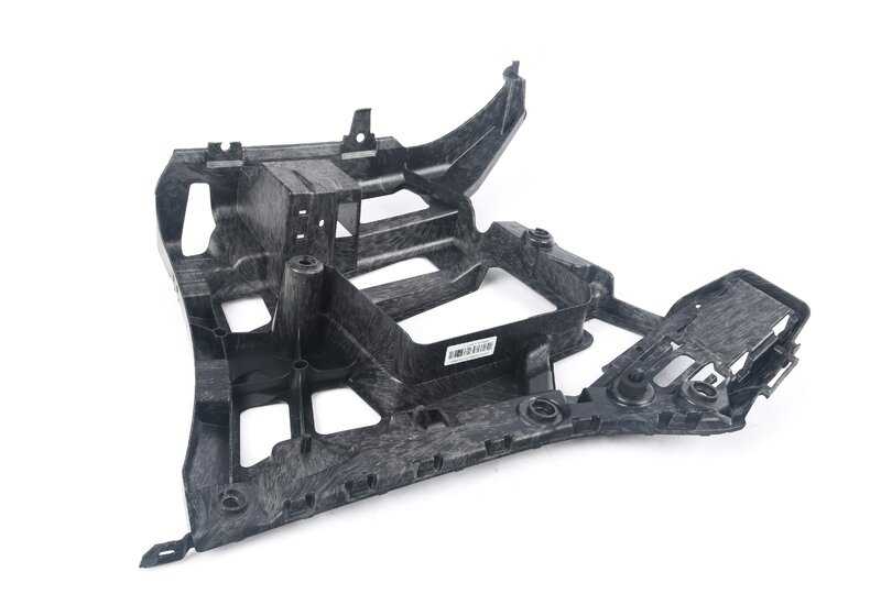 Soporte parachoques trasero izquierdo para BMW G80, G80N (OEM 51128069445). Original BMW