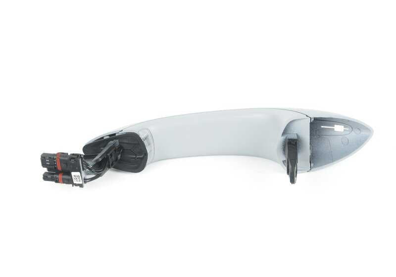 Right door handle OEM 51217249980 for BMW F07, F10, F11, F18, F06, F12, F13, F01, F02, F04. Original BMW.