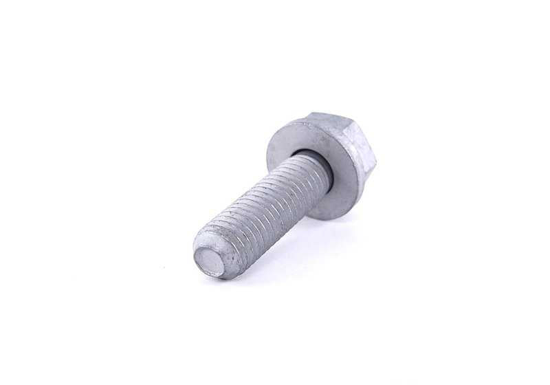 Tornillo hexagonal con arandela OEM 33306760652 para BMW (Modelos compatibles: E88, E36, E46, E90, E92, E93, E39, E60, E61, F07, F10, F11, E63, E64, F06, F12, F13, E65, E66, F01, F02, F04, E83, E85, E86). Original BMW.