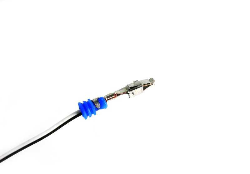 Contacto de resorte plano JPT ELA con cable para BMW E36, E46, E39, E38 (OEM 61130070584). Original BMW.