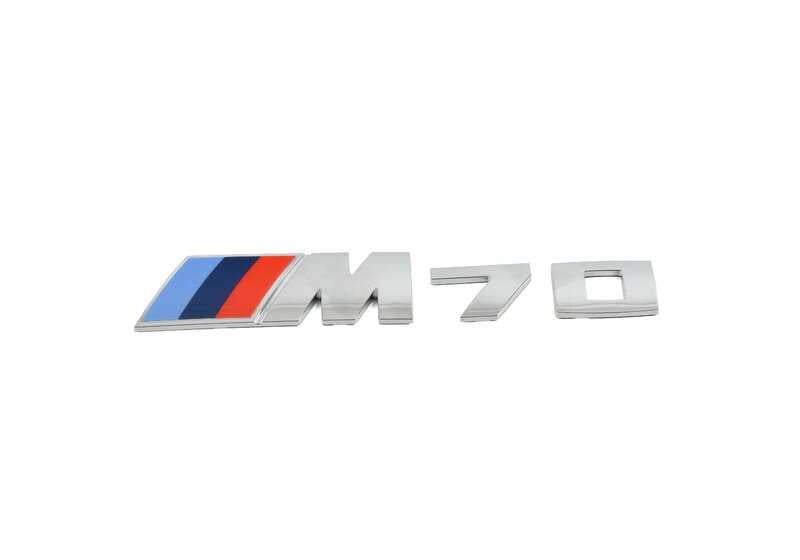 Emblema per la serie BMW 7 G70 (OEM 51145A63D07). BMW originale.