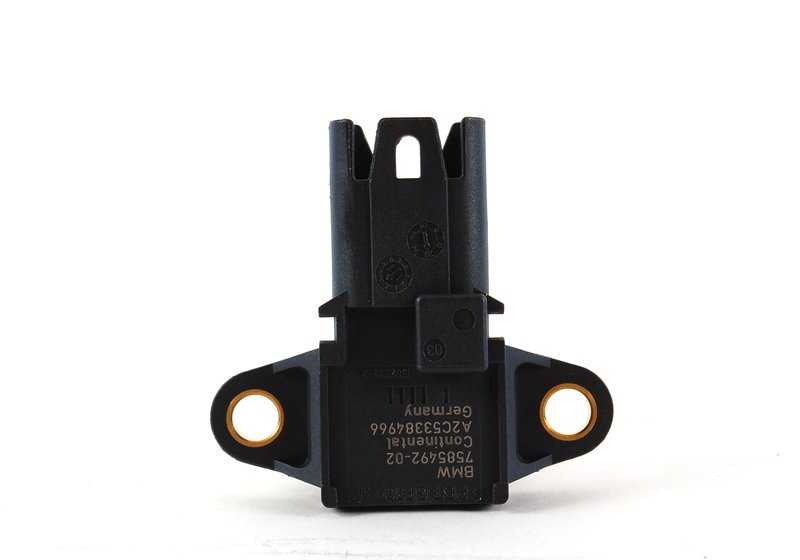 Sensor de presión de combustible OEM 13627585492 para BMW E82, E88, E90, E91, E92, E93, E60, E61, F07, F10, F11, F12, F13, F01, F02, F04, E70, E71, E72, E89. Original BMW.