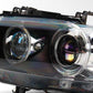 Faro AHL-Luz de xenón izquierdo para BMW Serie 3 E90, E92, E93 (OEM 63117182517). Original BMW