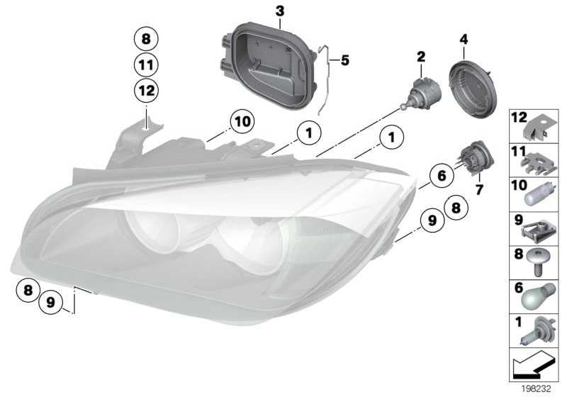 Caperuza Tapa Cubierta De Faro Para Bmw F52 I3 I01 I8 I12 I15 E84 Mini F56 F55 Clubman F54 Cabrio