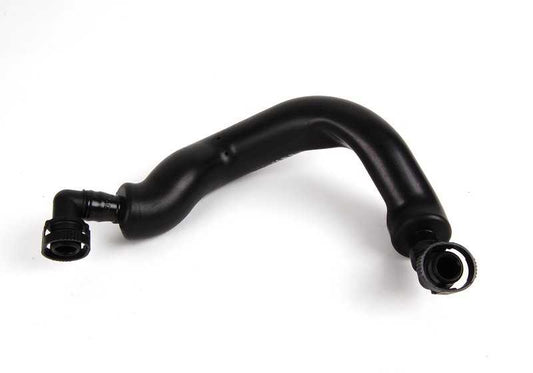 Breather pipe for BMW 5 Series E60, E61, 6 Series E63, E64, 7 Series E65, E66, X5 E53 (OEM 11617547186). Original BMW.