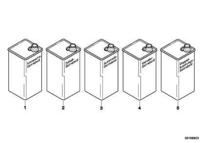 Aceite De Transmisión Automática D Ii 1000Ml Para Bmw Muchos Modelos . Original Recambios