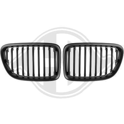 Riñoneras Negras Mate Para Bmw X1 E84