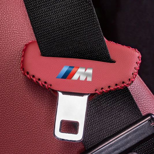 Leather Seat Belt Covers for BMW - Pack of 2