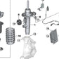 Tuerca hexagonal para BMW Serie 1 F40, F52, Serie 2 F44, F45, F46, G42, Serie 3 G20, G21, G28, Serie 4 G22, G23, G26, Serie 5 F10, X1 F48, X2 F39, Z4 G29 y MINI (OEM 07119905307). Original BMW