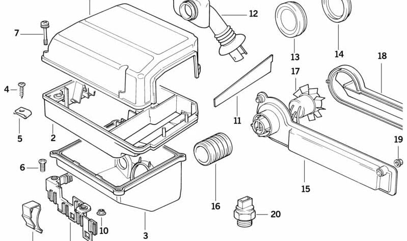 Träger Relais para BMW E31 (OEM 12901729555). Original BMW