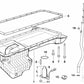 Junta sin asbesto para BMW Serie 3 E36, Serie 5 E34 E39, Serie 7 E38 (OEM 11139066503). Original BMW